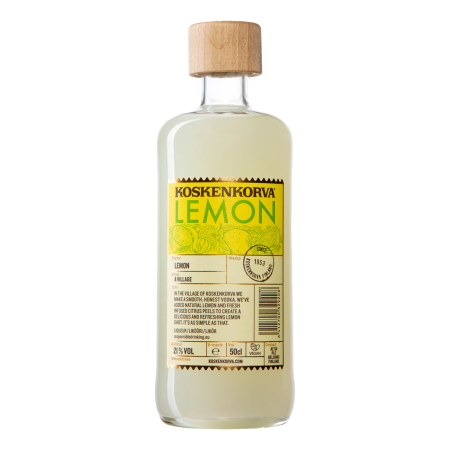 Koskenkorva Lemon Shot 21% - 0.5L - Liqueurs