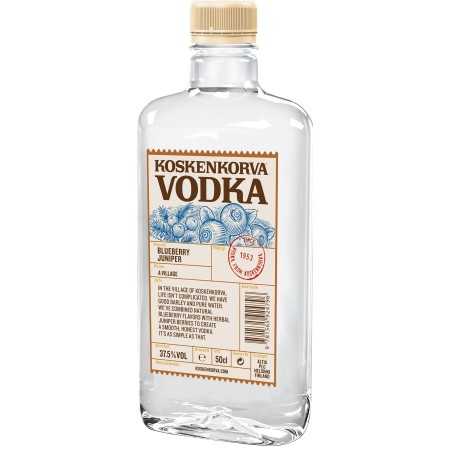 Koskenkorva Blueberry Juniper Vodka 37.5% - 0.5L - Flavoured & unflavoured spirits