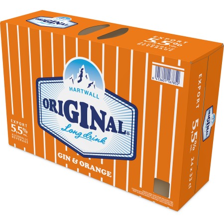 Hartwall Orange Long Drink- 24Pack