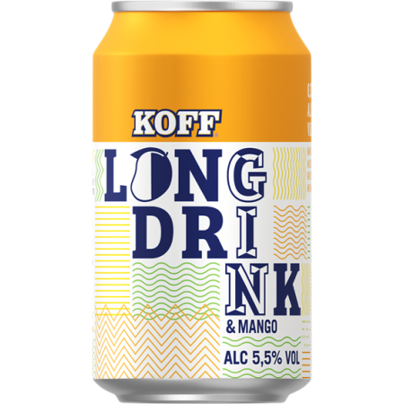 Koff Long Drink & Mango- 24Pack